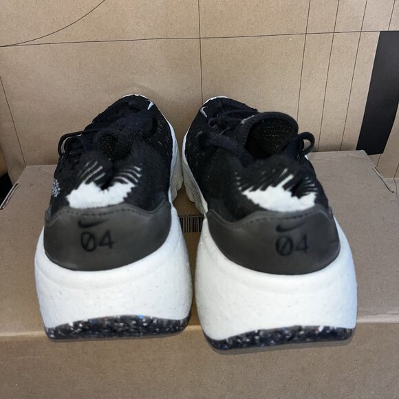 NEW Nike Space Hippie 04 Black Grey Oreo DA2725 001 Women’s Size 6 - Picture 4 of 7